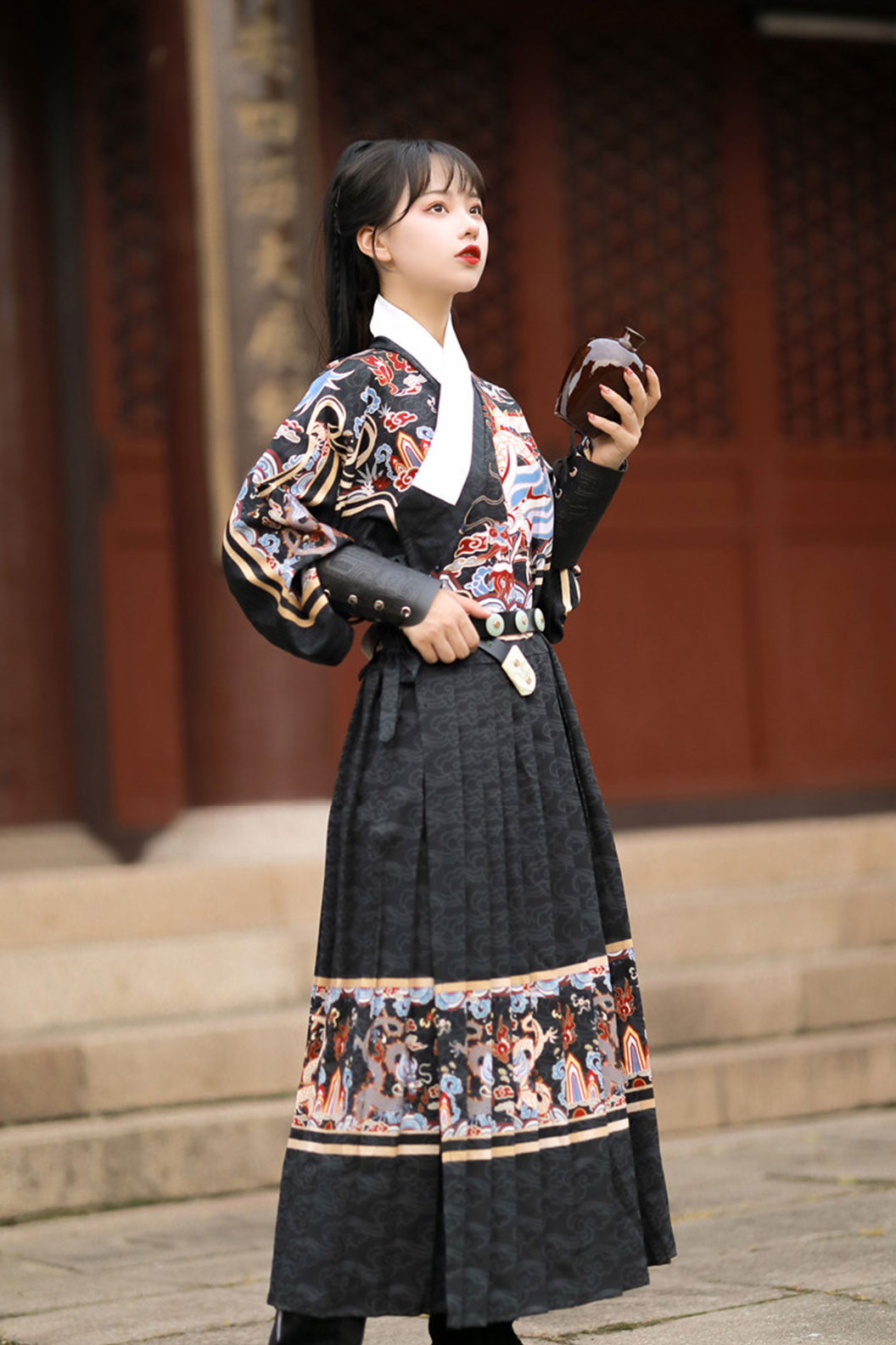 Ming dynasty hanfu jinyiwei hanfu dress flying fish robe - jinyuyi 锦羽衣