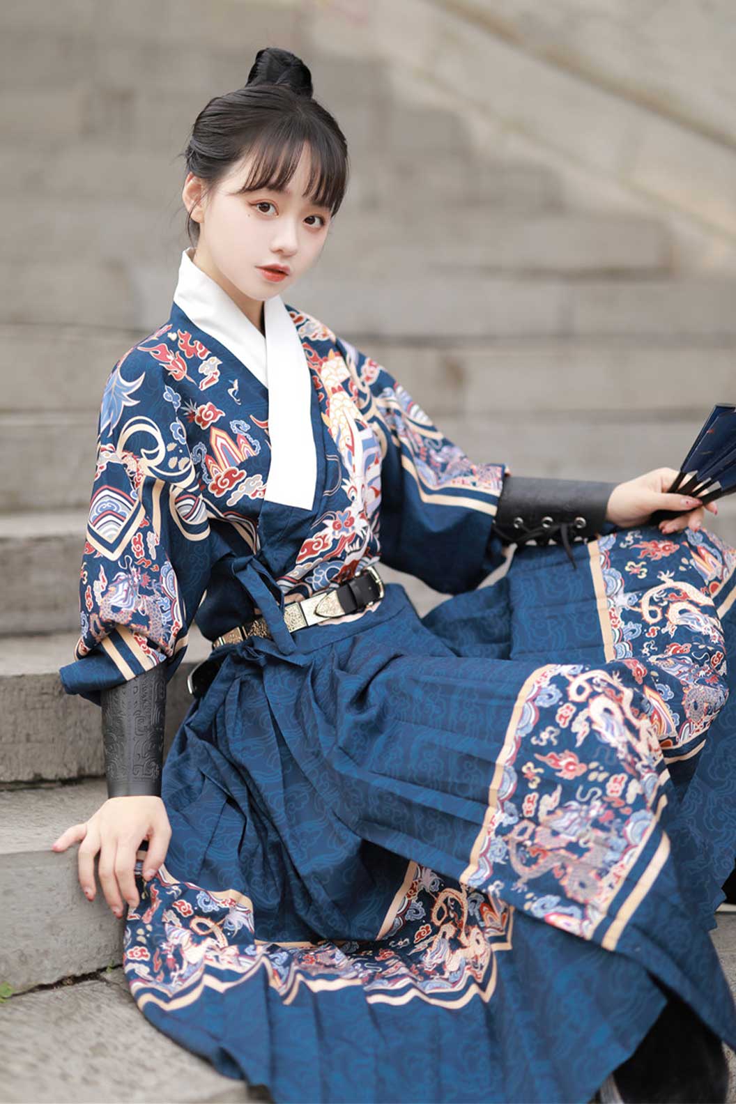 Ming dynasty hanfu jinyiwei hanfu dress flying fish robe - jinyuyi 锦羽衣