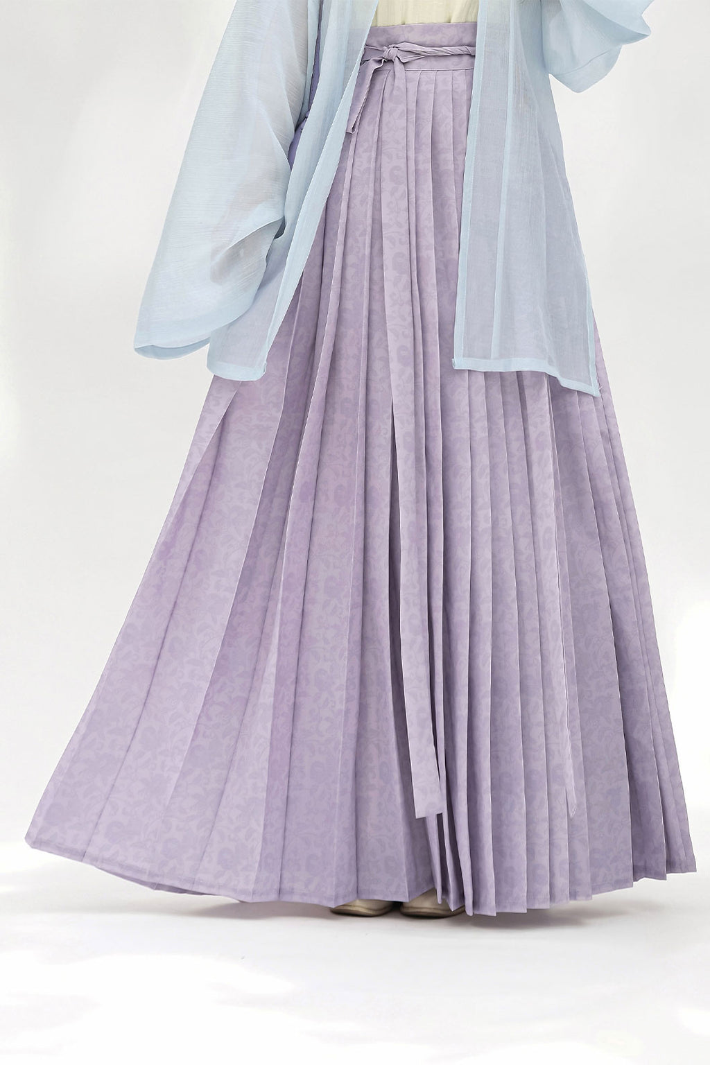 Modern Hanfu with Long Gown withTencel Camisol Chinese style - xiachan夏蝉