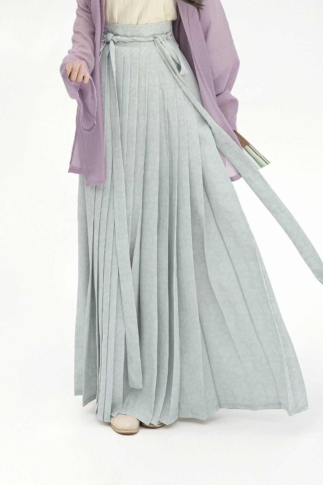 Modern Hanfu with Long Gown withTencel Camisol Chinese style - xiachan夏蝉