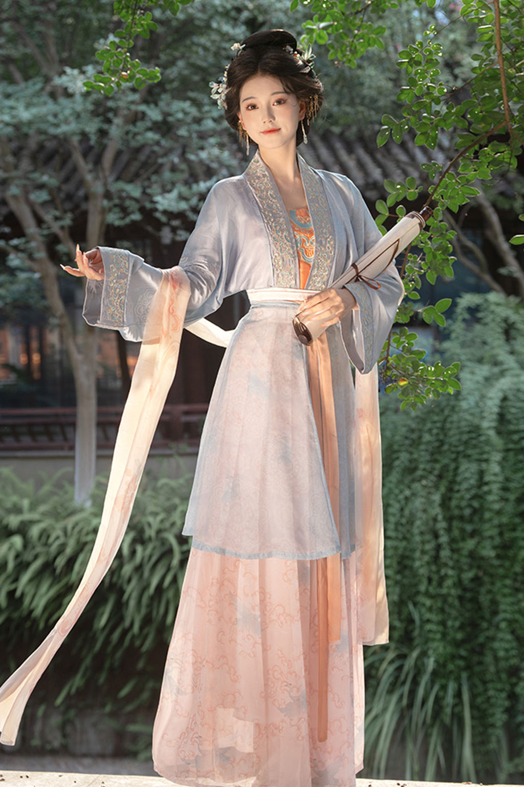 Song Dynasty Clothing Shini Tu Set Ruqun Skirt Hanfu Dress - qianqiu千秋