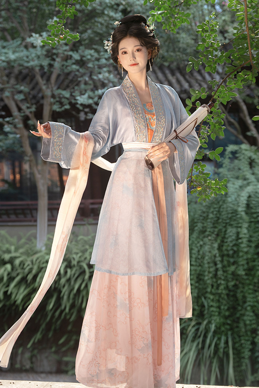 Song Dynasty Clothing Shini Tu Set Ruqun Skirt Hanfu Dress - qianqiu千秋