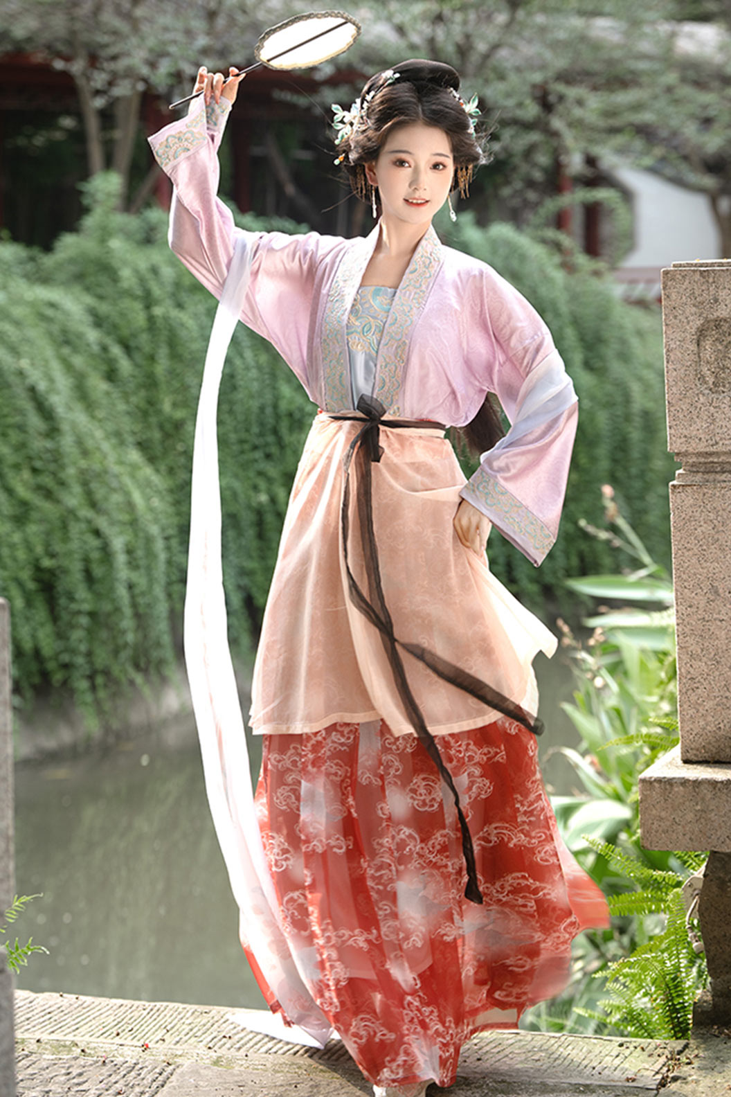 Song Dynasty Clothing Shini Tu Set Ruqun Skirt Hanfu Dress - qianqiu千秋