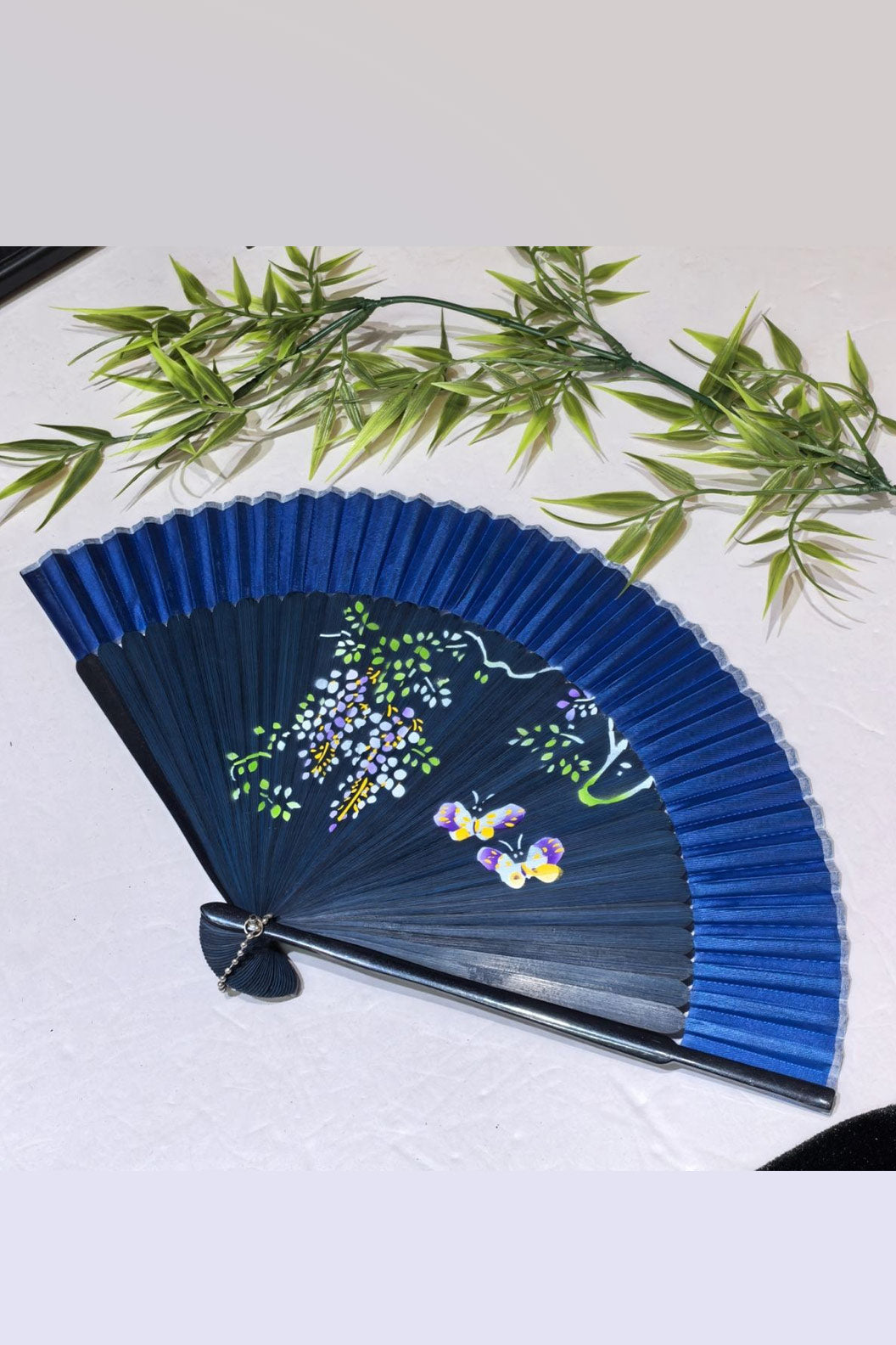 Chinese hand fan bamboo folding fan ancient style for qipao