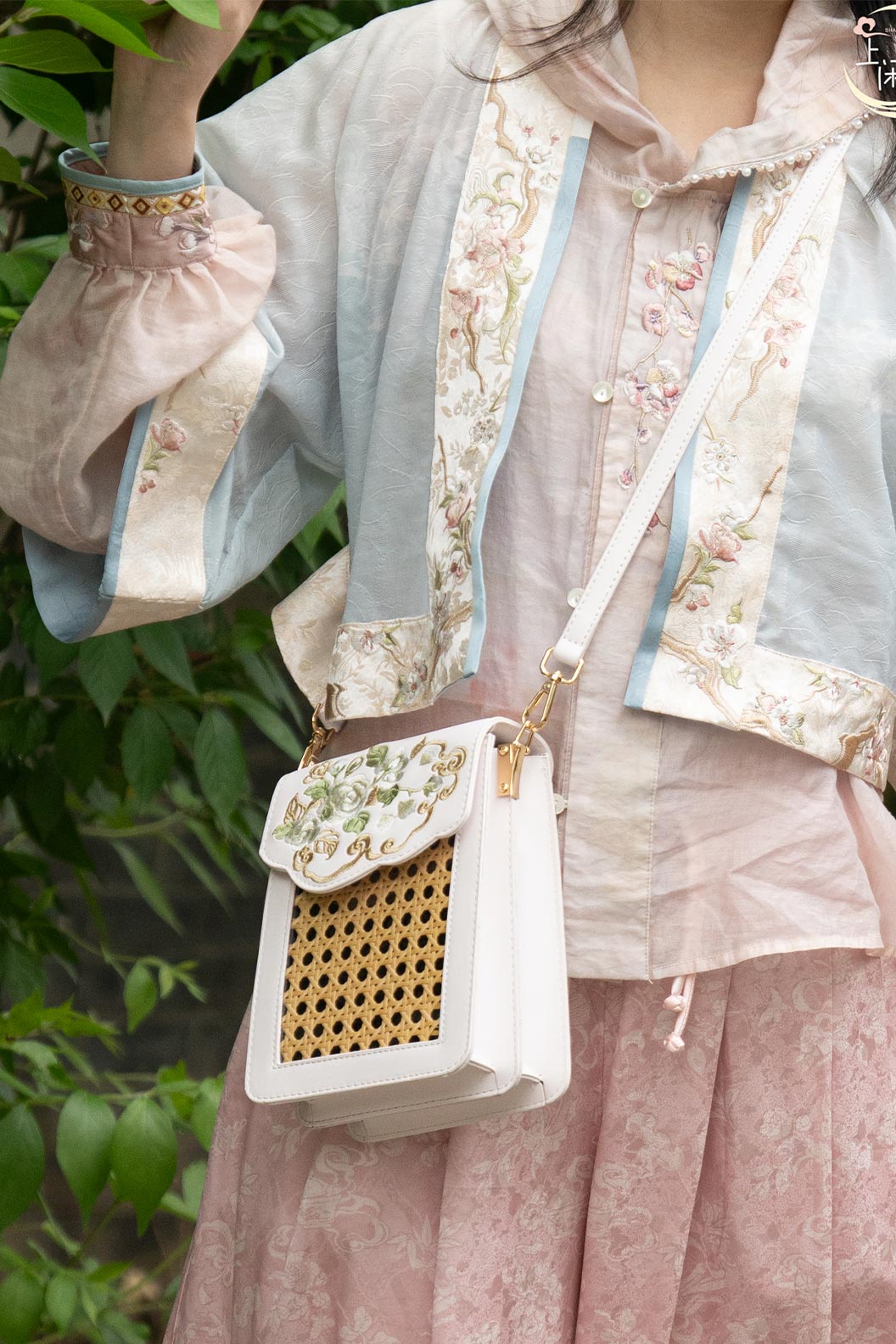 Crossbody Bag Chinese Ancient Style Hanfu New Chinese Style Rectangular Bag