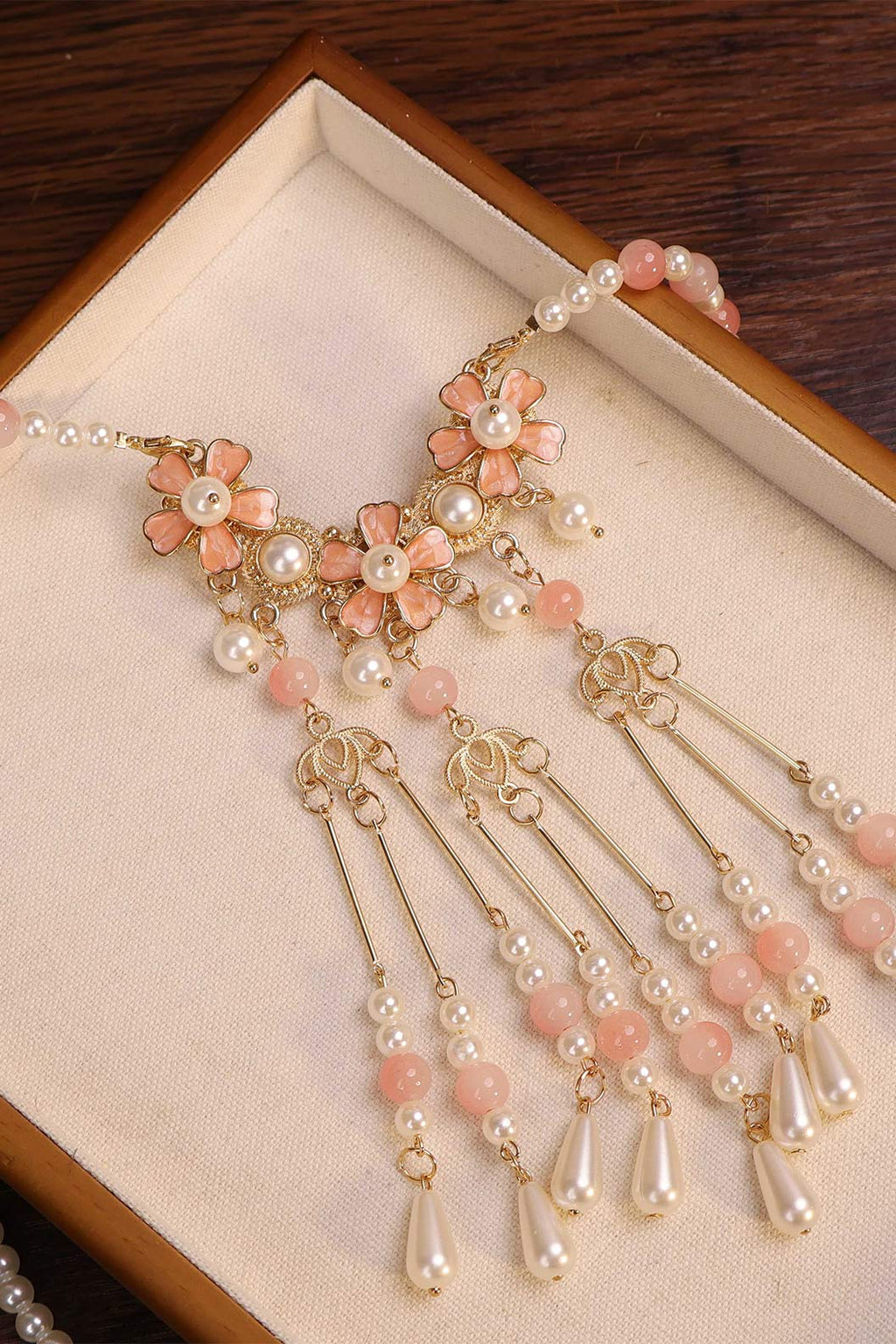 Drop Pendant Choker Chinese Style Necklace