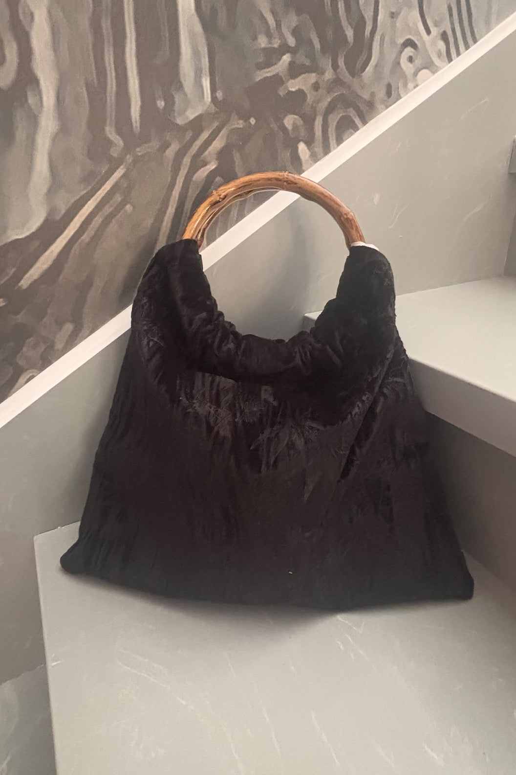 Embroidered Handbag Tricolor Embroidery for Qipao