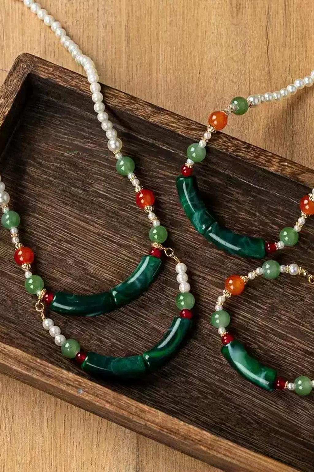 Handmade Adjustable Short Choker Chinese Style Necklace
