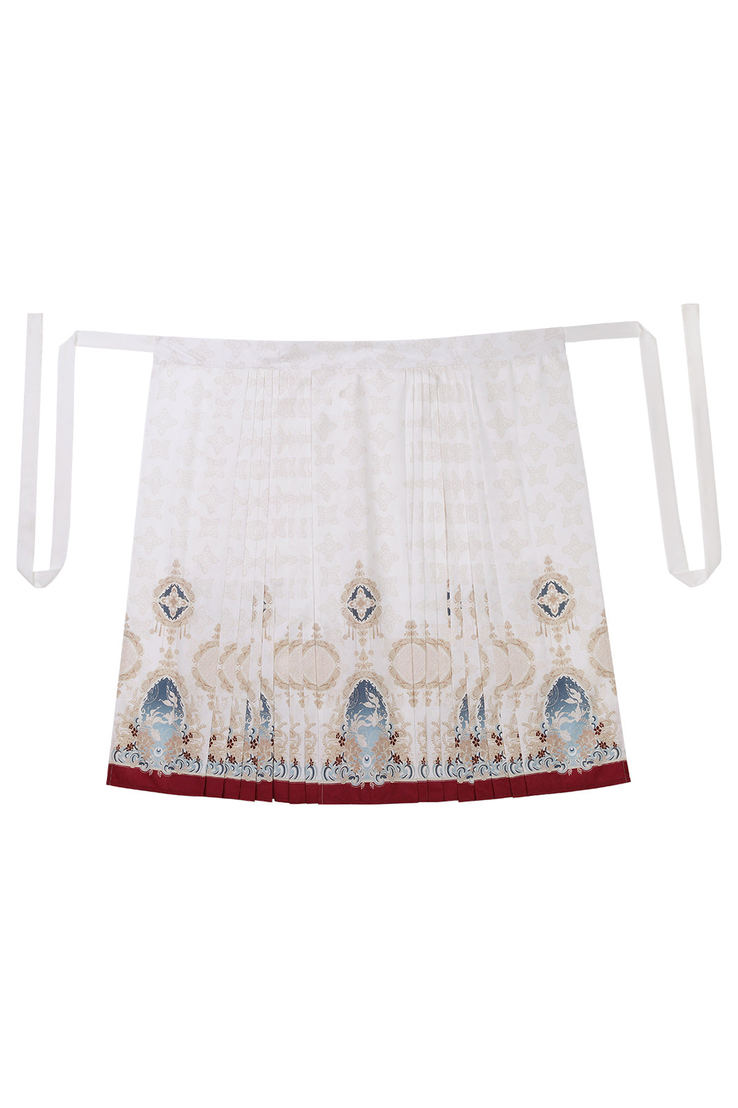 Ming Dynasty Embroidered Short Jacket Mamian Skirt Winter Hanfu dress - xiaoshenxian 小神仙