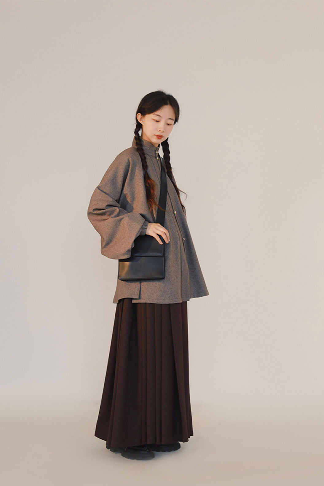 Ming dynasty hanfu liling top easy wear mamian skirt - gancao 甘草