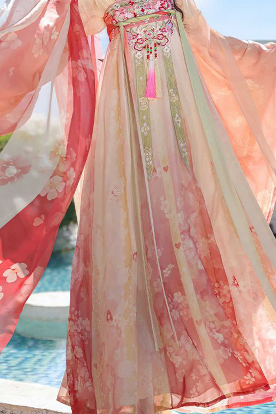 Ming Dynasty Improve Purple Hanfu Dress Chinese Style Dress - huawu 花雾