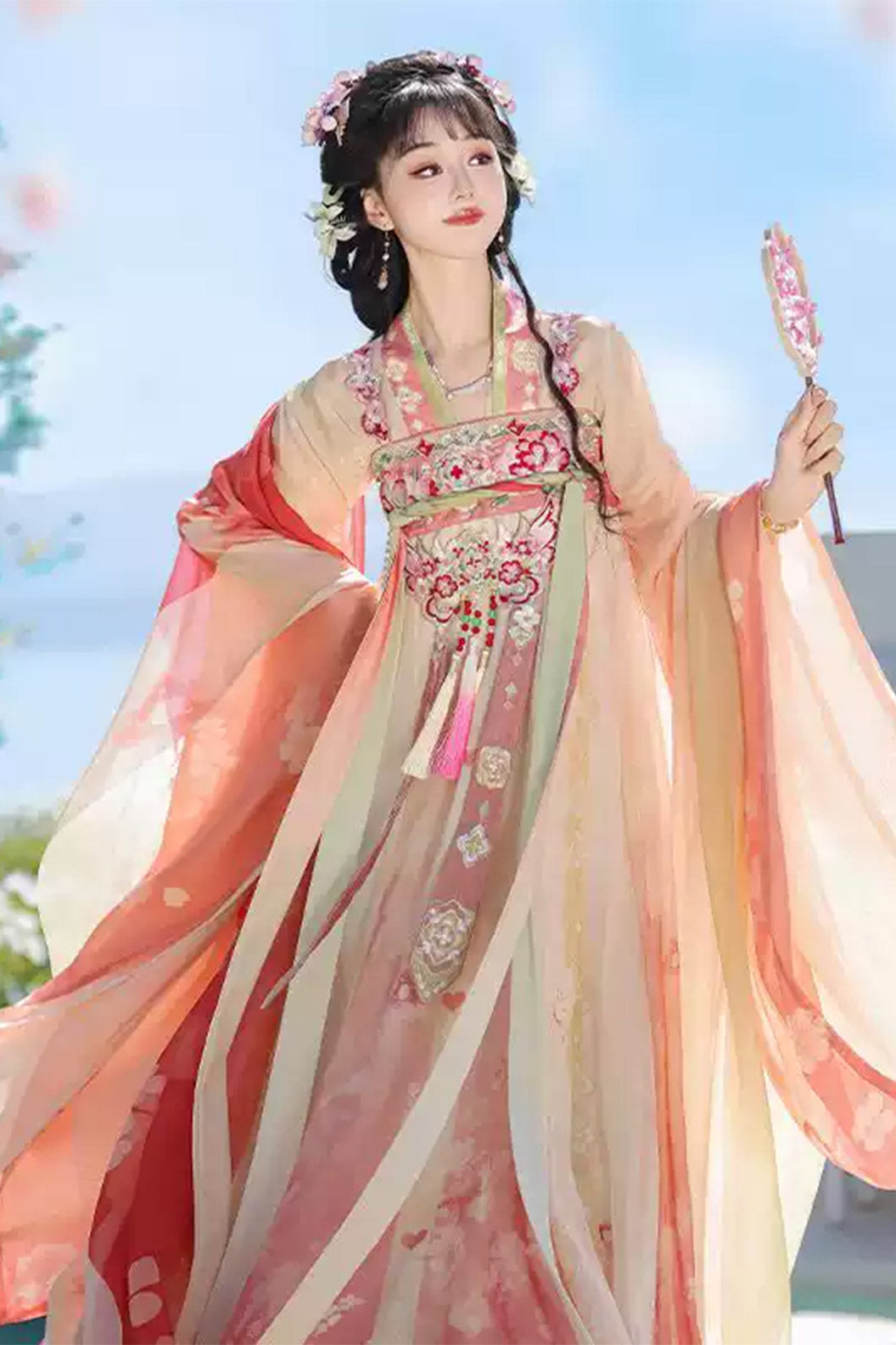 Ming Dynasty Improve Purple Hanfu Dress Chinese Style Dress - huawu 花雾