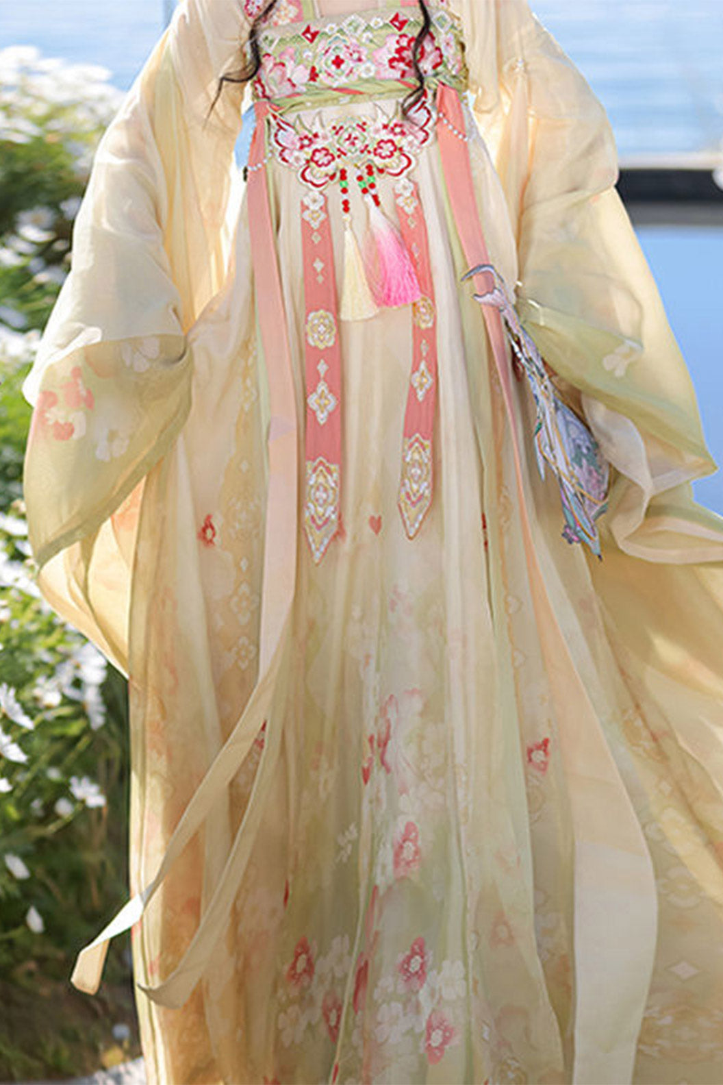 Ming Dynasty Improve Purple Hanfu Dress Chinese Style Dress - huawu 花雾