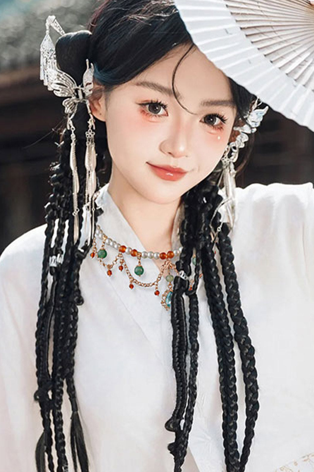 Ming Dynasty Pearl Chinese Style Necklace
