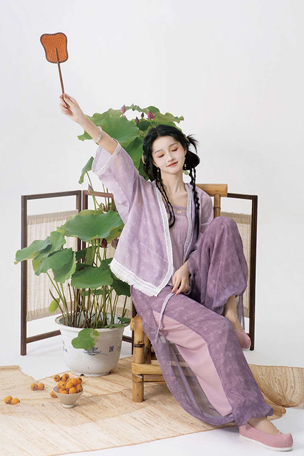 Modern Hanfu  3 Colors and Lantern Pants for Daily Commuting - xiaobinggun 小冰棍