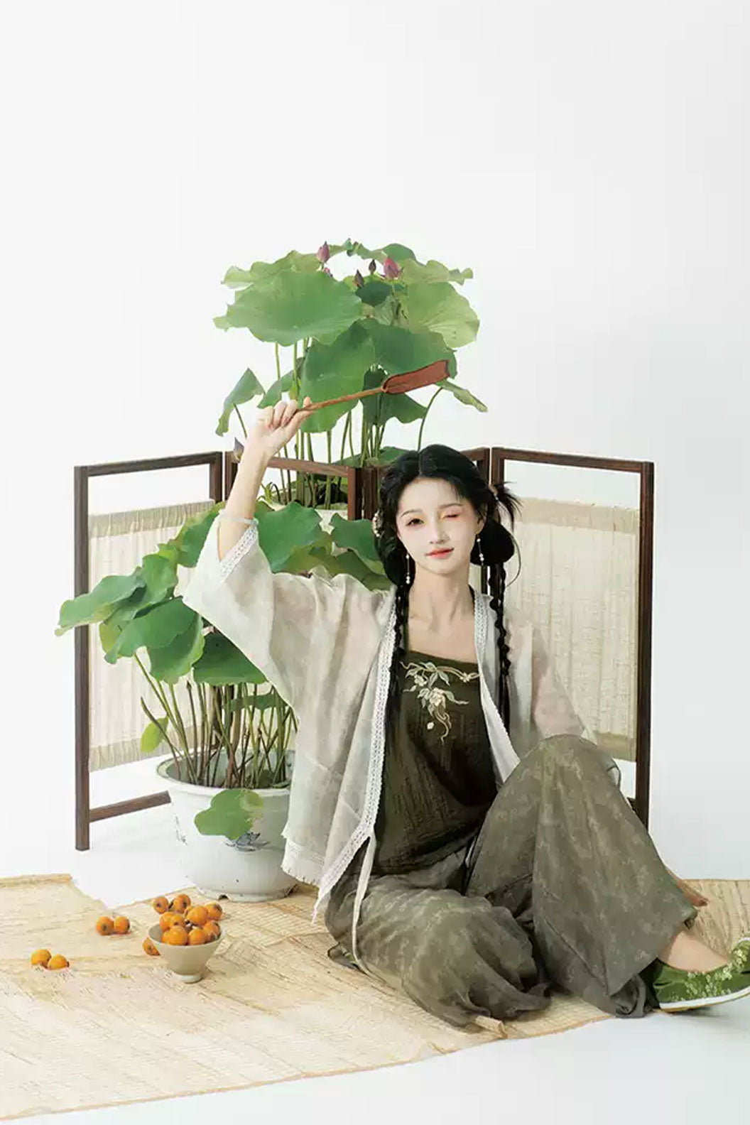 Modern Hanfu  3 Colors and Lantern Pants for Daily Commuting - xiaobinggun 小冰棍