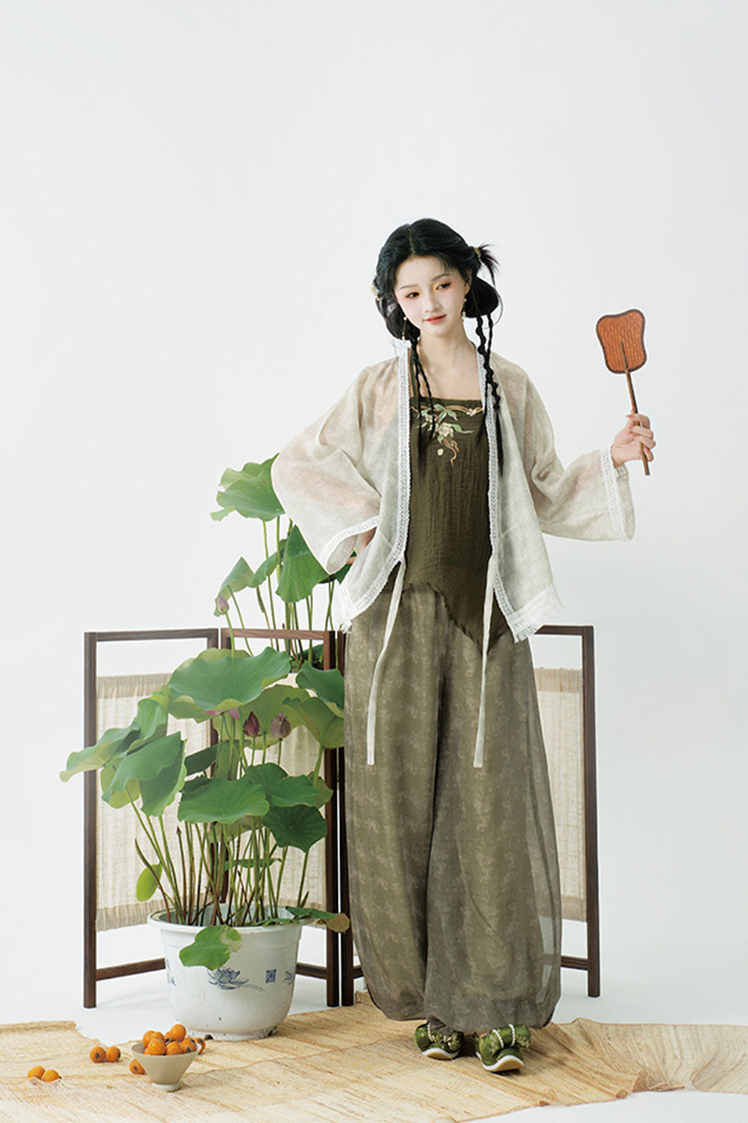Modern Hanfu  3 Colors and Lantern Pants for Daily Commuting - xiaobinggun 小冰棍