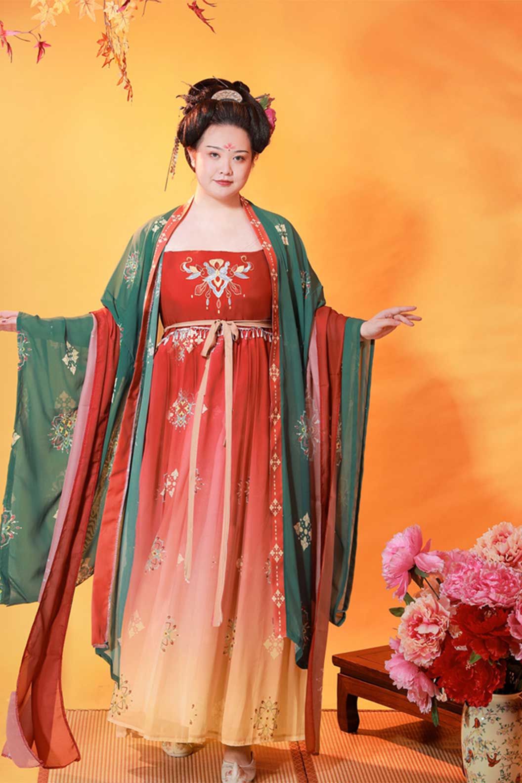 Myth & Legend hanfu plus size kouzi skirt by Yang Guifei- 杨贵妃