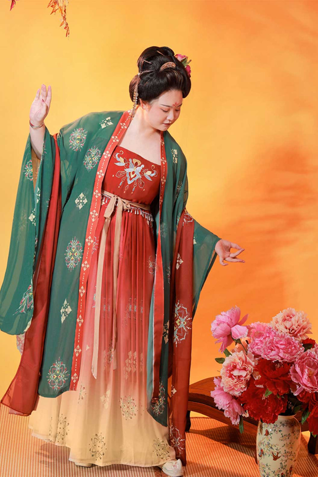 Myth & Legend hanfu plus size kouzi skirt by Yang Guifei- 杨贵妃