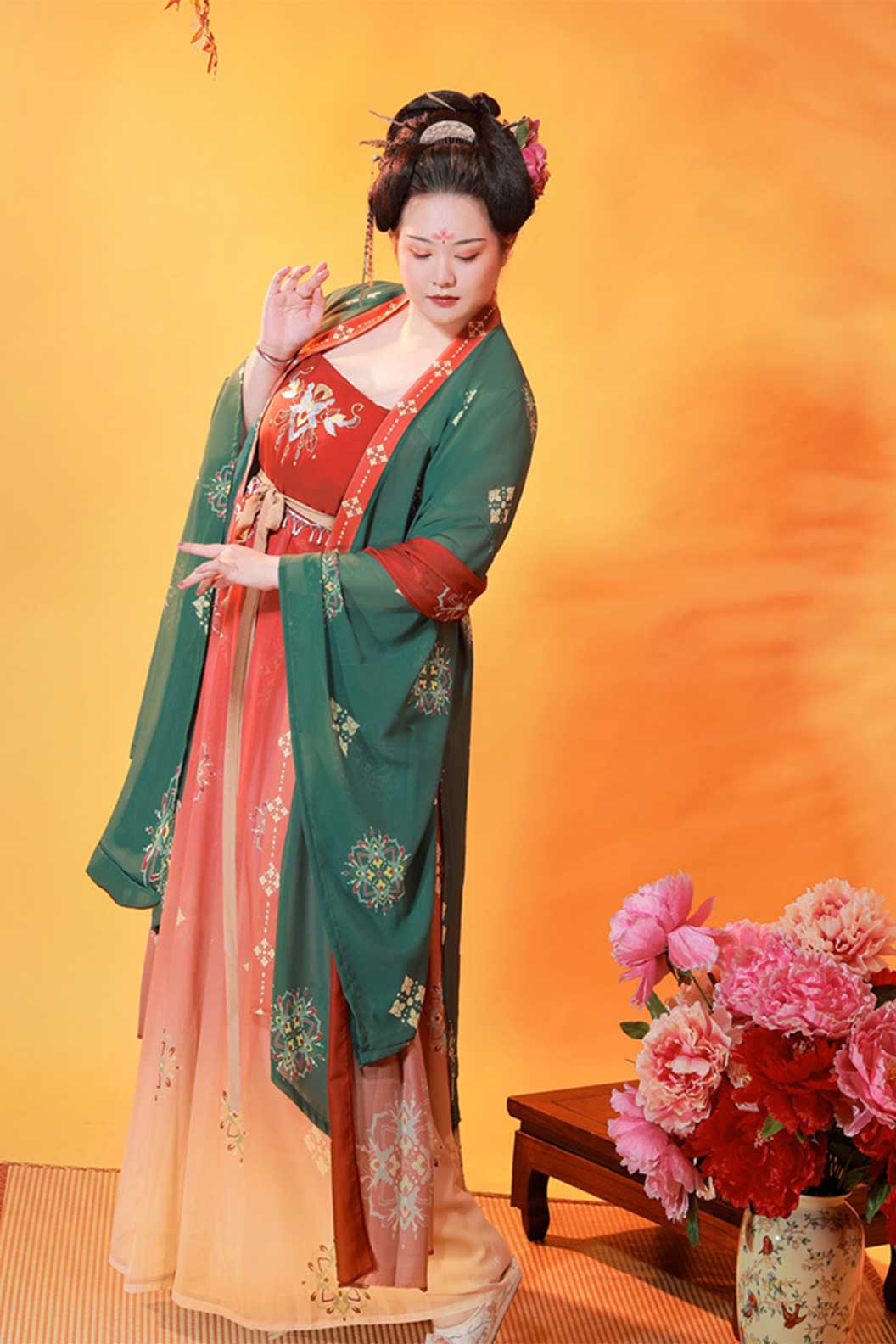 Myth & Legend hanfu plus size kouzi skirt by Yang Guifei- 杨贵妃