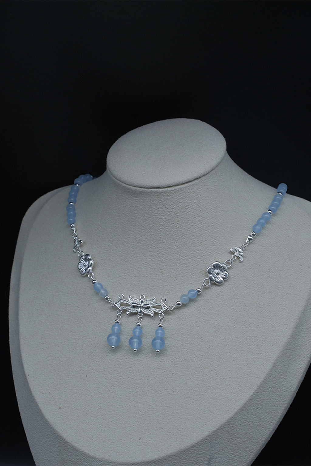 Song Dynasty Agate Daily Wear Chinese Style Necklace