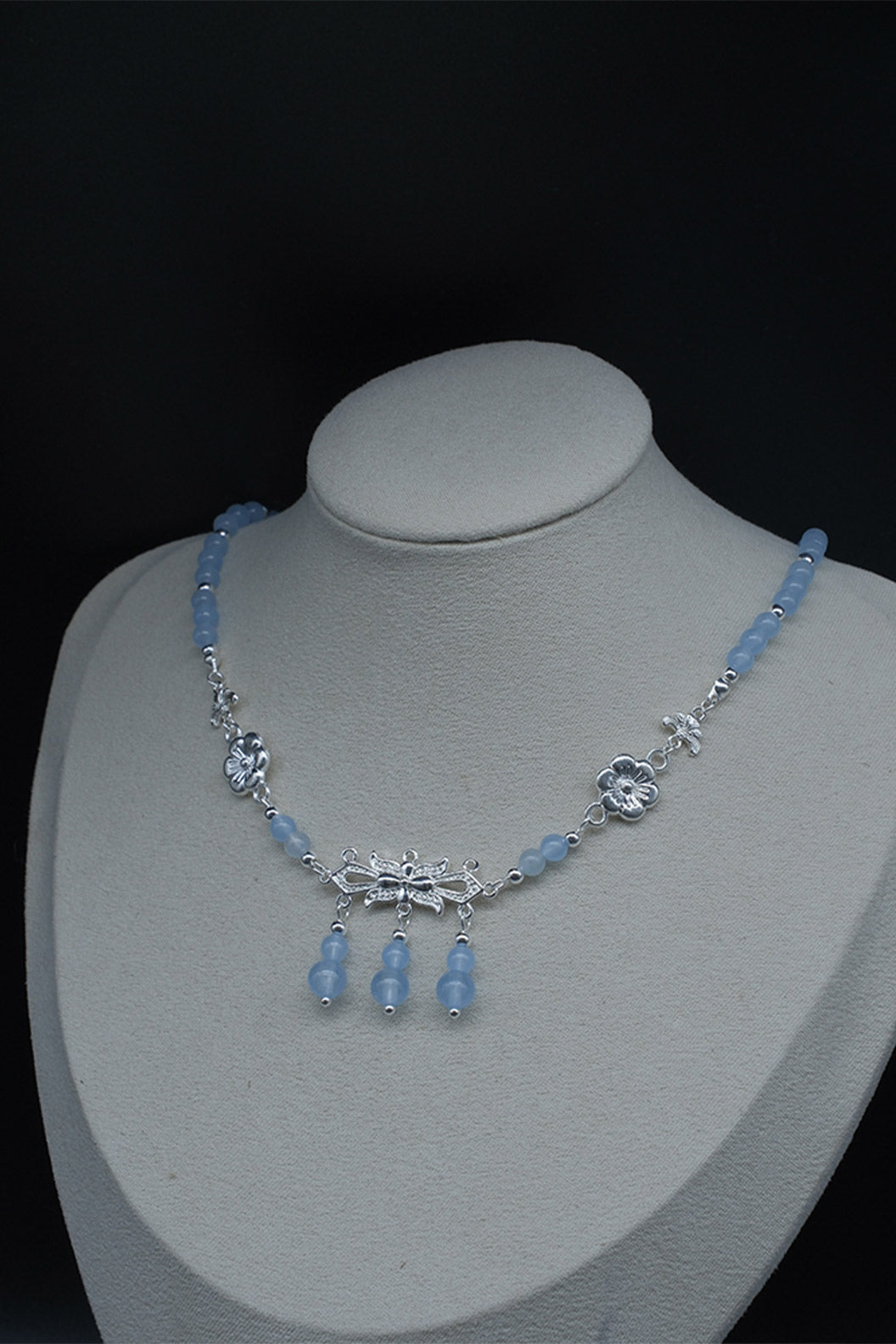 Song Dynasty Agate Daily Wear Chinese Style Necklace
