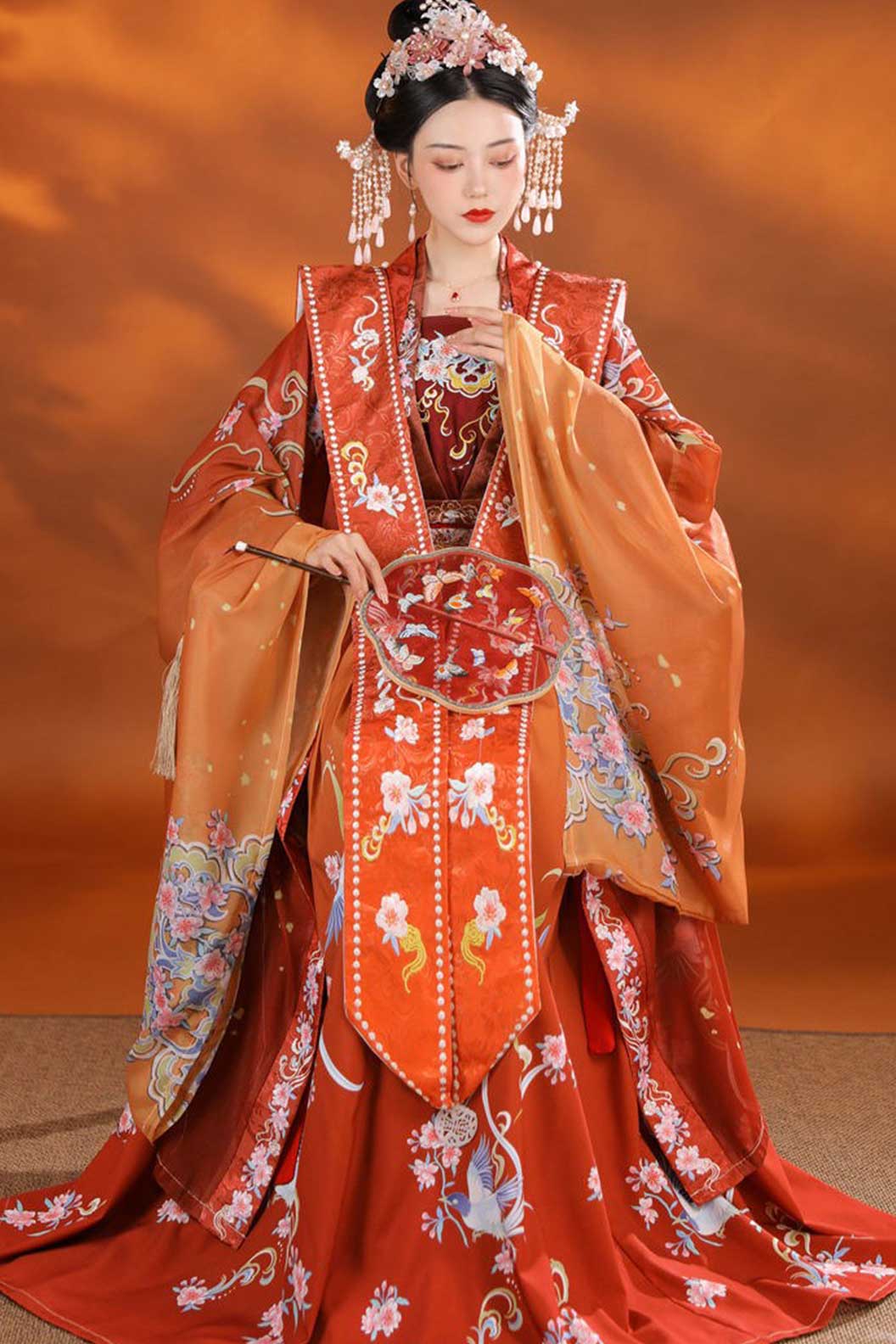 Song dynasty hanfu qiyao ruqun with peaceful joy- qingpingle 清平乐