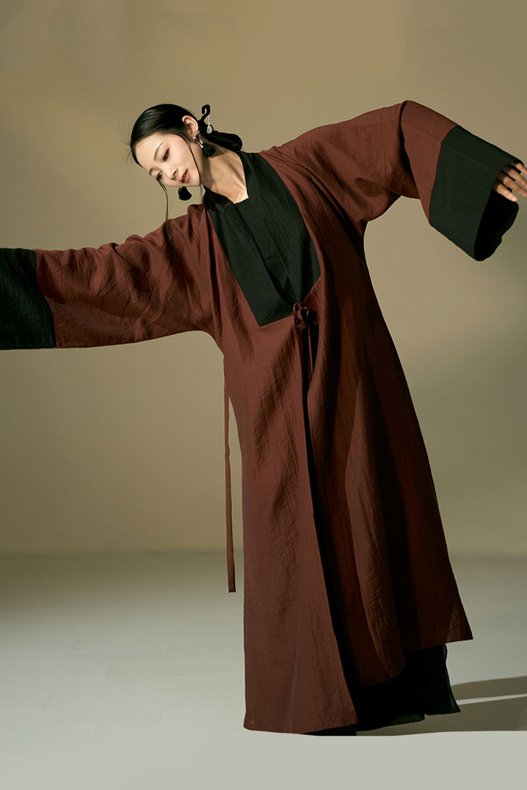 Warring states robe modern chinese style dress for spring- moxiao 墨霄