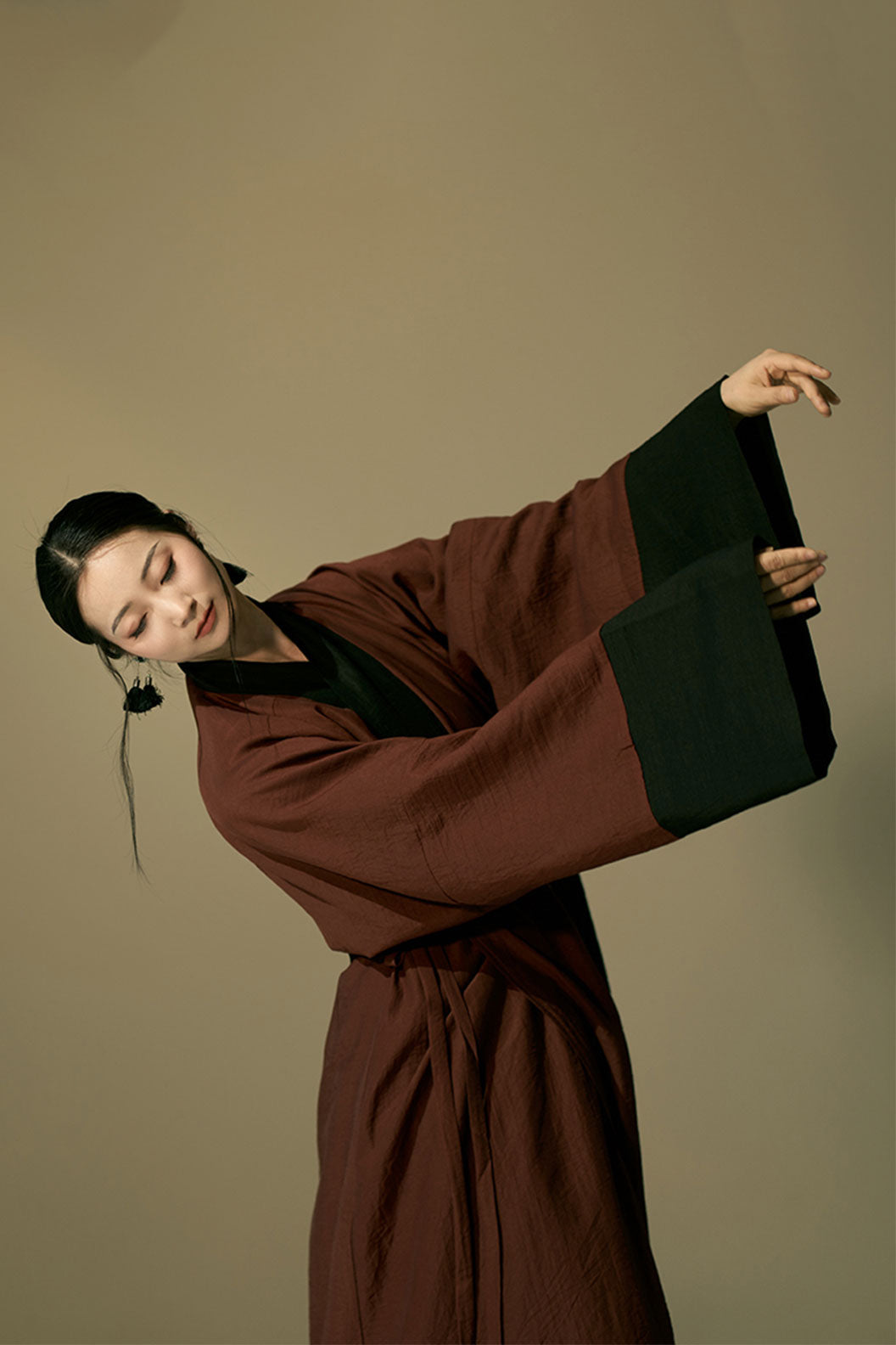 Warring states robe modern chinese style dress for spring- moxiao 墨霄