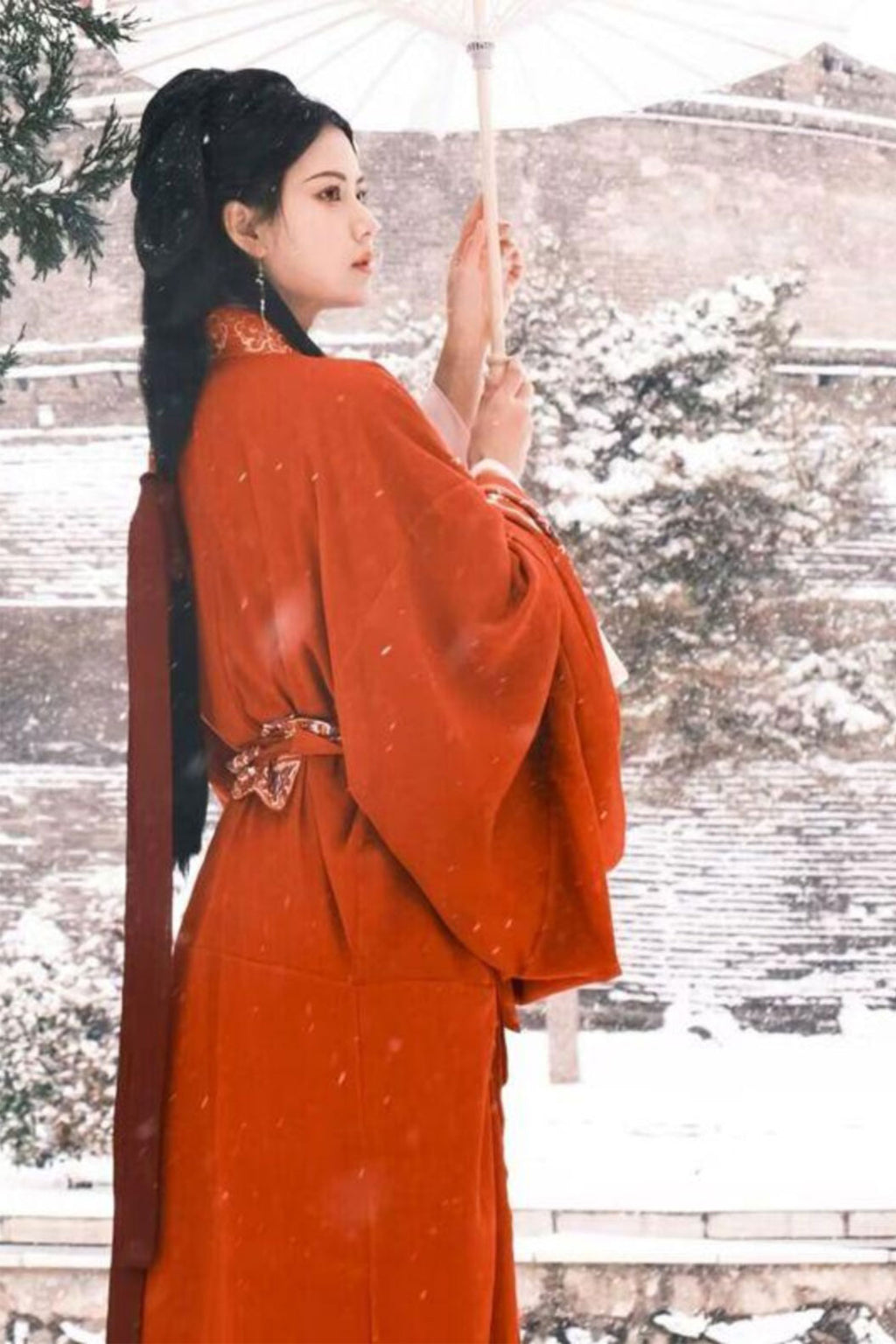 Warring states robe wide sleeved robe top with ruqun -xinghejiumeng 星河旧梦
