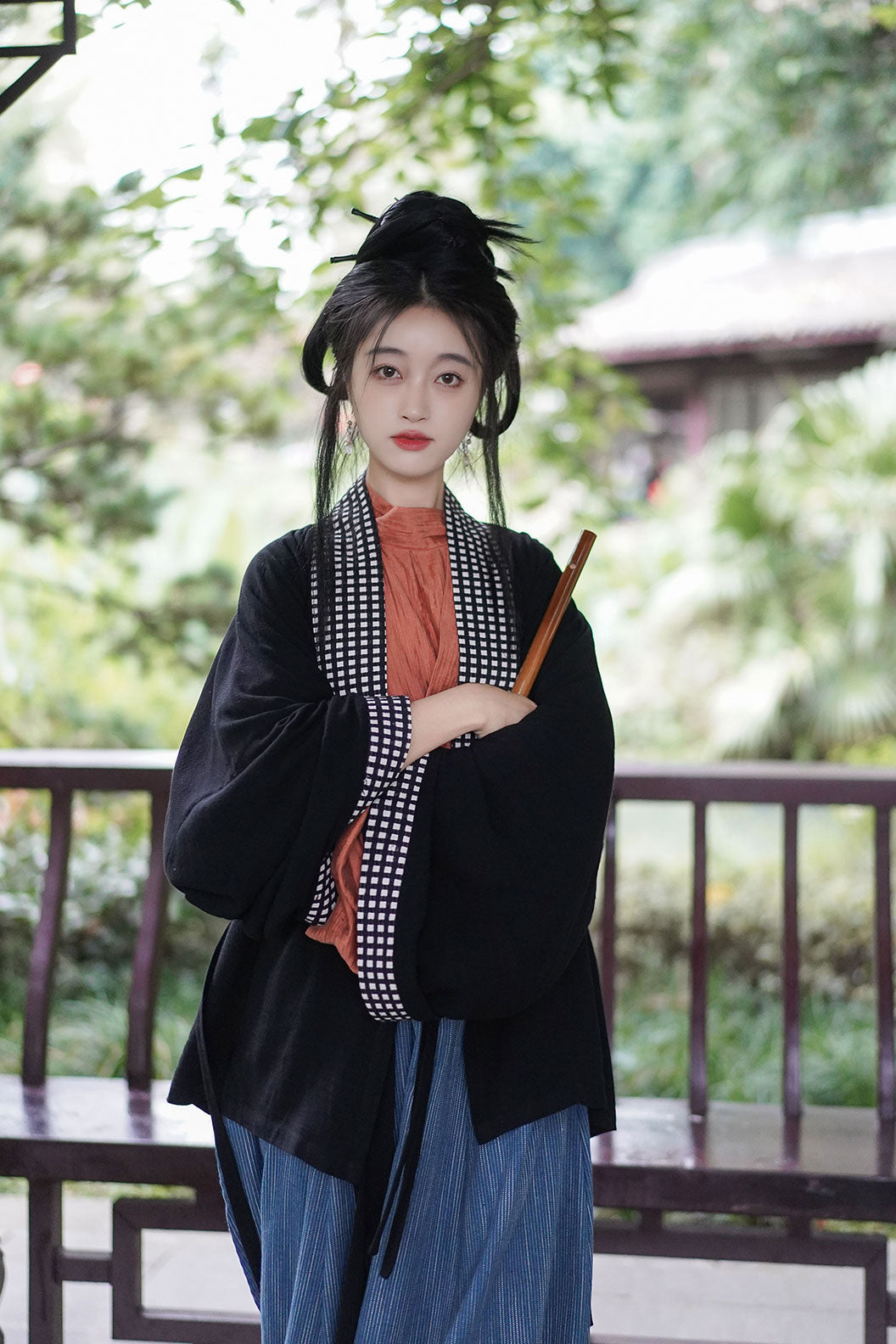 Wei Jin dynasty hanfu beyond mountains modernized cotton unisex ruqun shirt - xishanwai 西山外