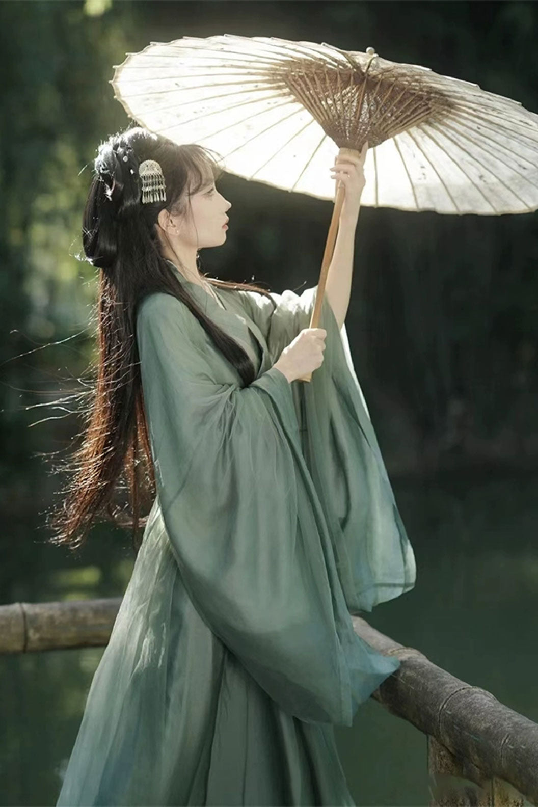 Wei Jin dynasty hanfu Celestial Grace hanfu dress ethereal - yanqi 烟栖