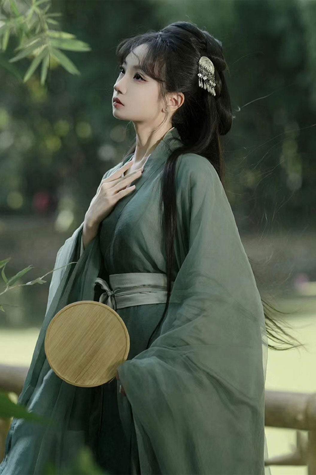 Wei Jin dynasty hanfu Celestial Grace hanfu dress ethereal - yanqi 烟栖