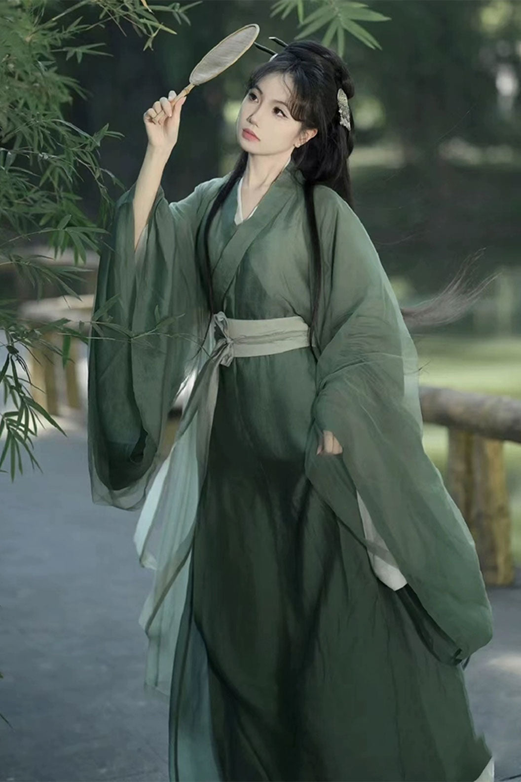 Wei Jin dynasty hanfu Celestial Grace hanfu dress ethereal - yanqi 烟栖
