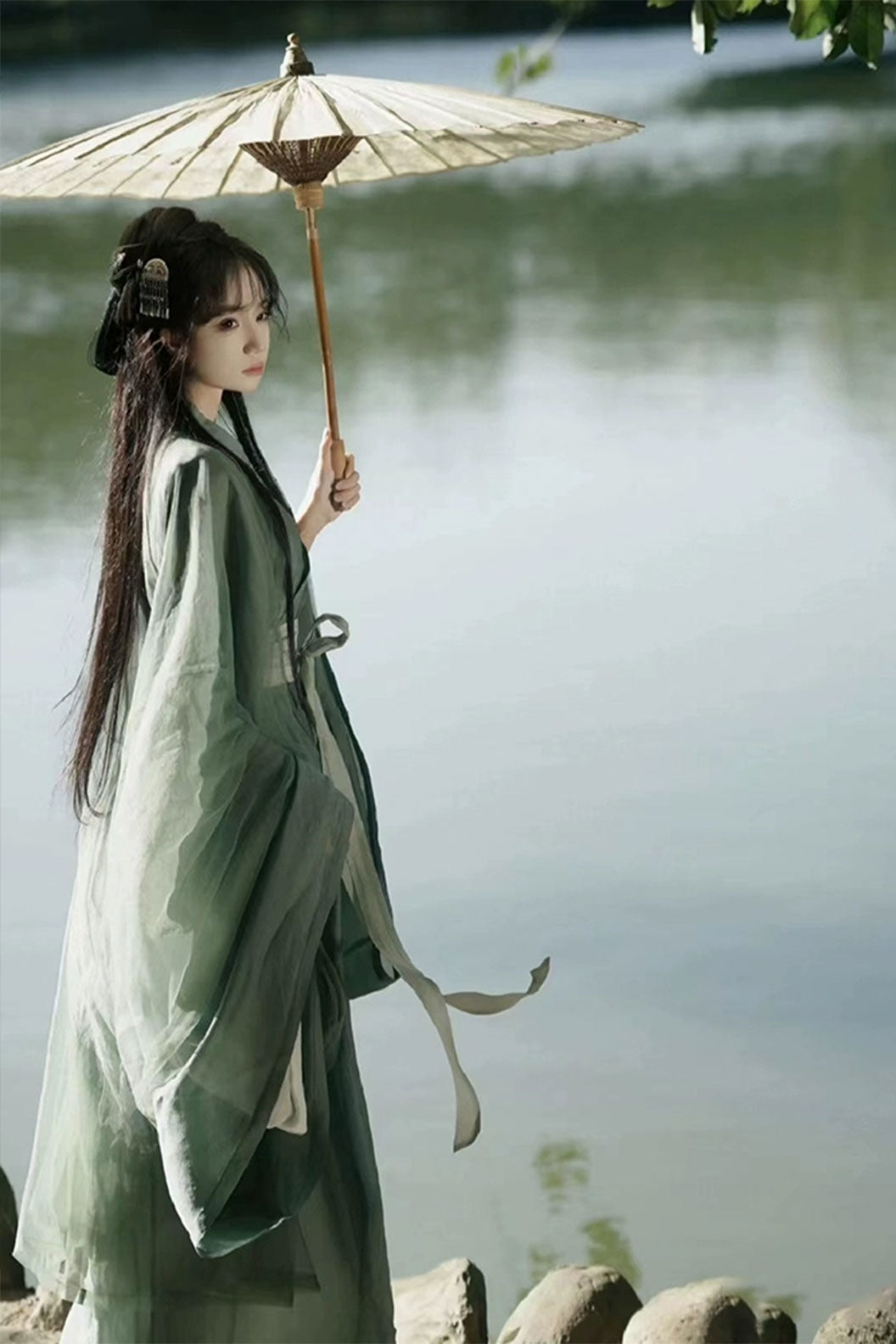 Wei Jin dynasty hanfu Celestial Grace hanfu dress ethereal - yanqi 烟栖