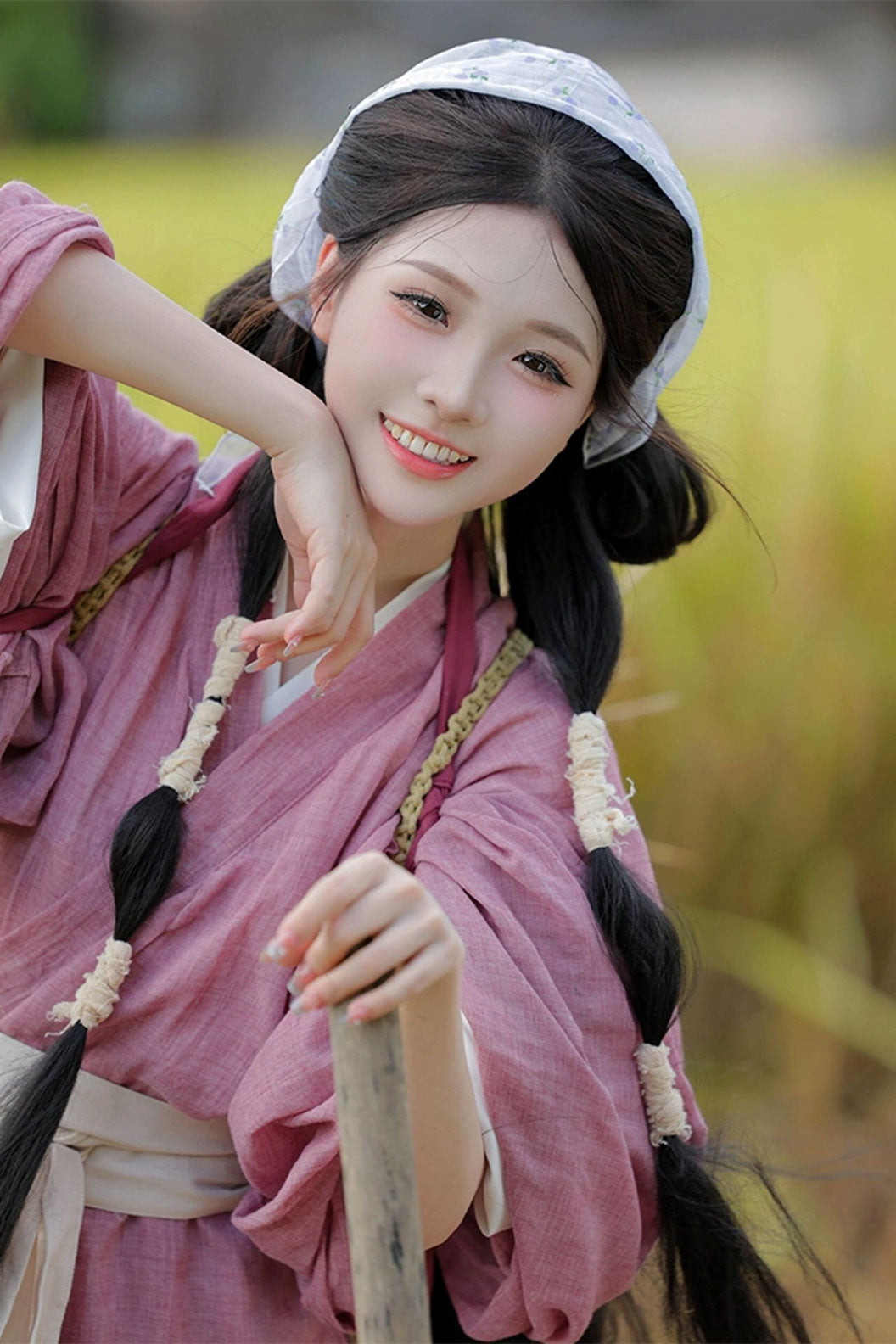 Wei Jin dynasty hanfu Cloudborne  hanfu dress with white ruqun - suyingshang 素影裳