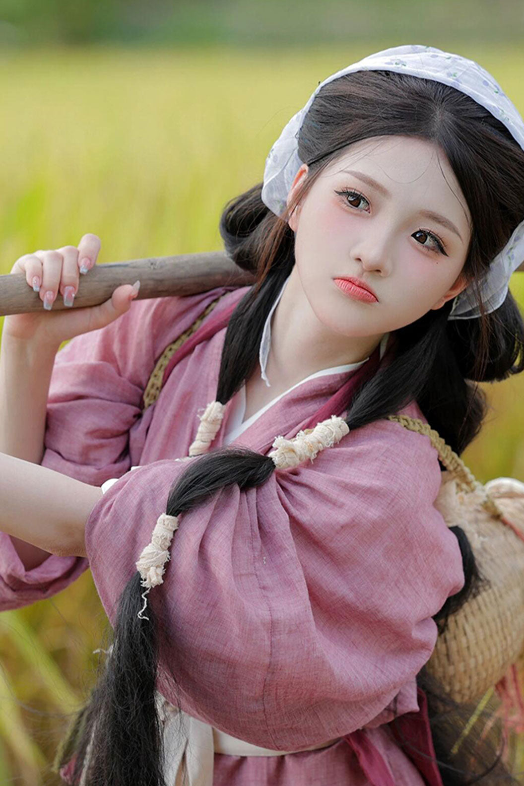 Wei Jin dynasty hanfu Cloudborne  hanfu dress with white ruqun - suyingshang 素影裳